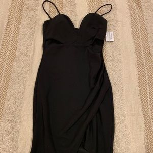 Simple black dress
